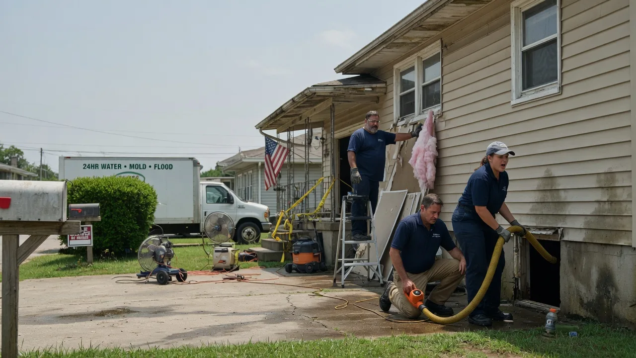 Water Damage Repair in Midlothian, IL near me